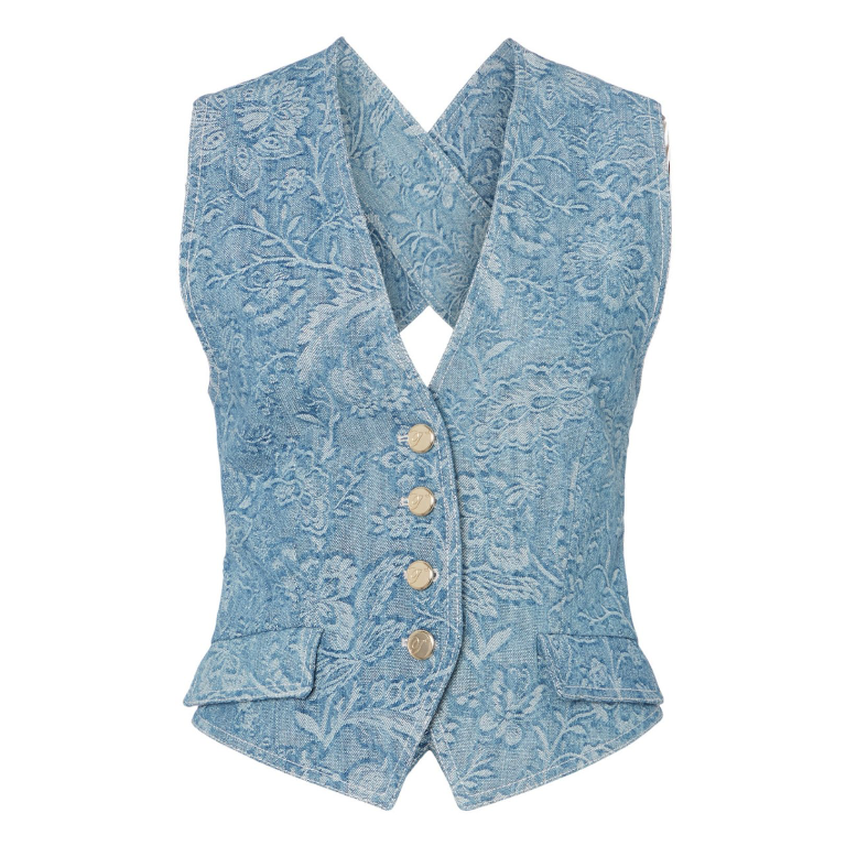 FRANCIS DENIM WAISTCOAT