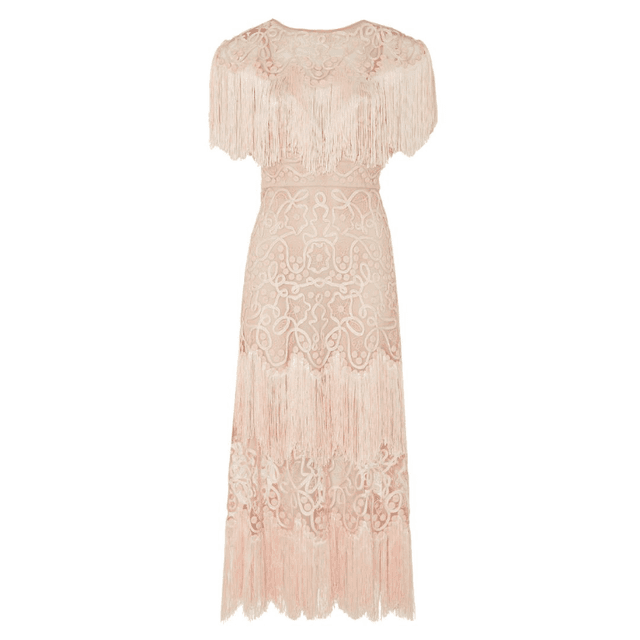 CORDELLE TASSEL DRESS