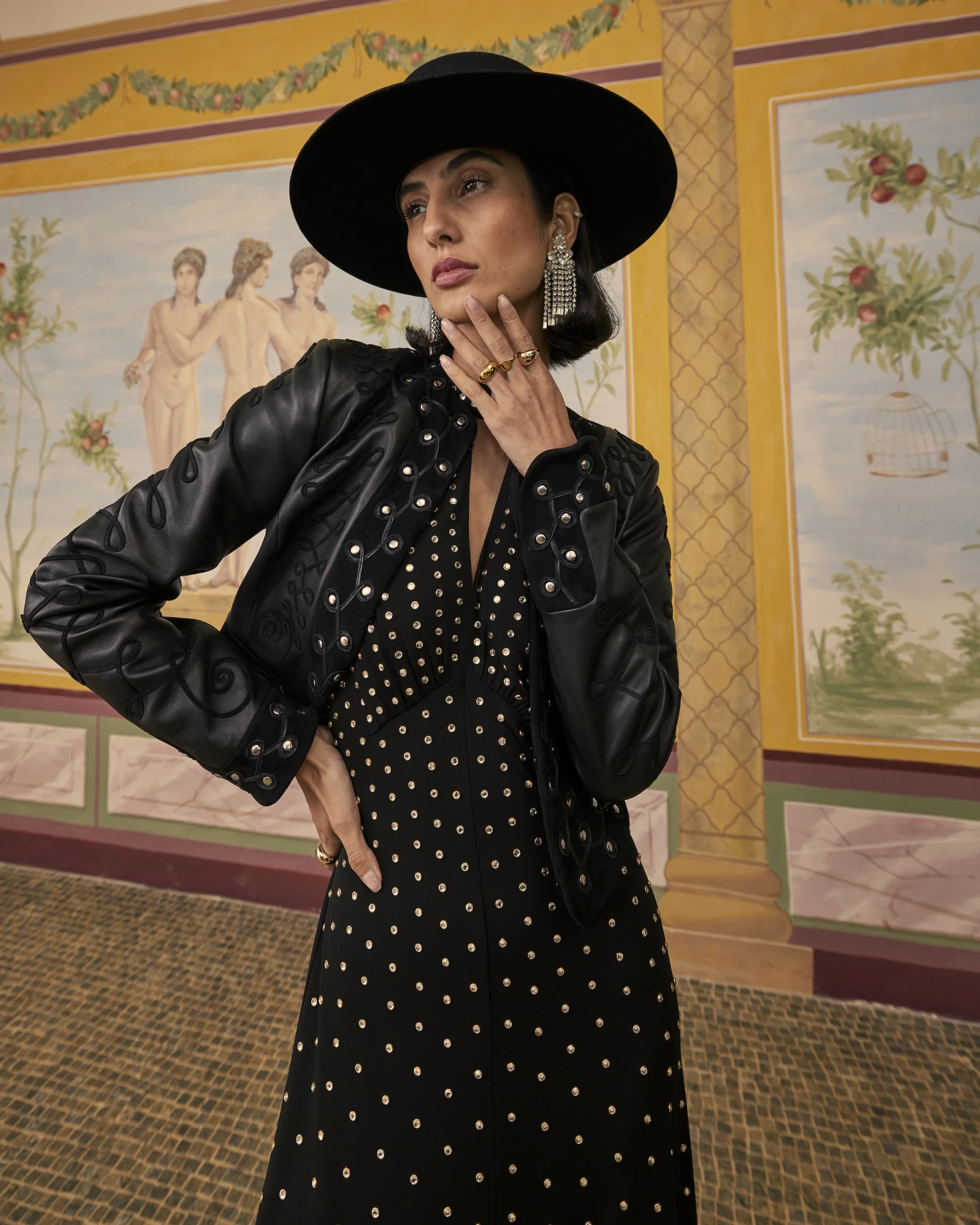 LORETTA HALTER DRESS