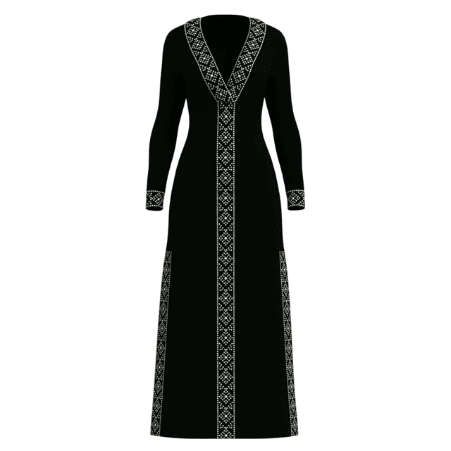 GALLANTRY V NECK DRESS